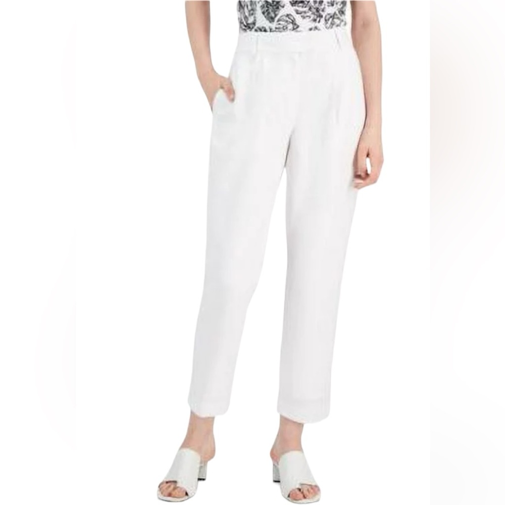 White Linen Pants